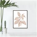 Picture of Neutral Watercolour Botanical I _GroupedProduct_Rectangle_Portrait_Canvas_Framed_