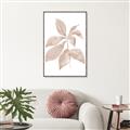 Picture of Neutral Watercolour Botanical I _GroupedProduct_Rectangle_Portrait_Canvas_Framed_