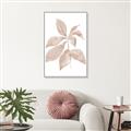 Picture of Neutral Watercolour Botanical I _GroupedProduct_Rectangle_Portrait_Canvas_Framed_