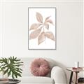 Picture of Neutral Watercolour Botanical I _GroupedProduct_Rectangle_Portrait_Canvas_Framed_