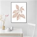 Picture of Neutral Watercolour Botanical I _GroupedProduct_Rectangle_Portrait_Canvas_Framed_
