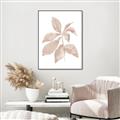 Picture of Neutral Watercolour Botanical I _GroupedProduct_Rectangle_Portrait_Canvas_Framed_