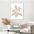 Picture of Neutral Watercolour Botanical I _GroupedProduct_Rectangle_Portrait_Canvas_Framed_