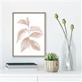 Picture of Neutral Watercolour Botanical II _GroupedProduct_Rectangle_Portrait_Canvas_Framed_