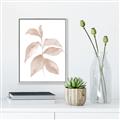 Picture of Neutral Watercolour Botanical II _GroupedProduct_Rectangle_Portrait_Canvas_Framed_