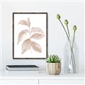 Picture of Neutral Watercolour Botanical II _GroupedProduct_Rectangle_Portrait_Canvas_Framed_