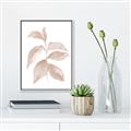 Picture of Neutral Watercolour Botanical II _GroupedProduct_Rectangle_Portrait_Canvas_Framed_
