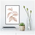 Picture of Neutral Watercolour Botanical II _GroupedProduct_Rectangle_Portrait_Canvas_Framed_