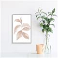 Picture of Neutral Watercolour Botanical II _GroupedProduct_Rectangle_Portrait_Canvas_Framed_