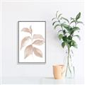 Picture of Neutral Watercolour Botanical II _GroupedProduct_Rectangle_Portrait_Canvas_Framed_