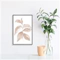 Picture of Neutral Watercolour Botanical II _GroupedProduct_Rectangle_Portrait_Canvas_Framed_