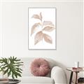 Picture of Neutral Watercolour Botanical II _GroupedProduct_Rectangle_Portrait_Canvas_Framed_