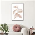 Picture of Neutral Watercolour Botanical II _GroupedProduct_Rectangle_Portrait_Canvas_Framed_