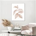 Picture of Neutral Watercolour Botanical II _GroupedProduct_Rectangle_Portrait_Canvas_Framed_
