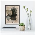 Picture of Abstract Chronicle II _GroupedProduct_Rectangle_Portrait_Canvas_Framed_