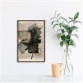 Picture of Abstract Chronicle II _GroupedProduct_Rectangle_Portrait_Canvas_Framed_