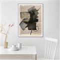 Picture of Abstract Chronicle II _GroupedProduct_Rectangle_Portrait_Canvas_Framed_