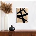 Picture of Symbol Chronicle I _GroupedProduct_Rectangle_Portrait_Canvas_Framed_