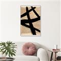 Picture of Symbol Chronicle I _GroupedProduct_Rectangle_Portrait_Canvas_Framed_