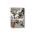 Picture of Newsprint Joy _GroupedProduct_Rectangle_Portrait_Canvas_