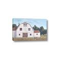 Picture of Red roof barn _GroupedProduct_Rectangle_Landscape_Canvas_