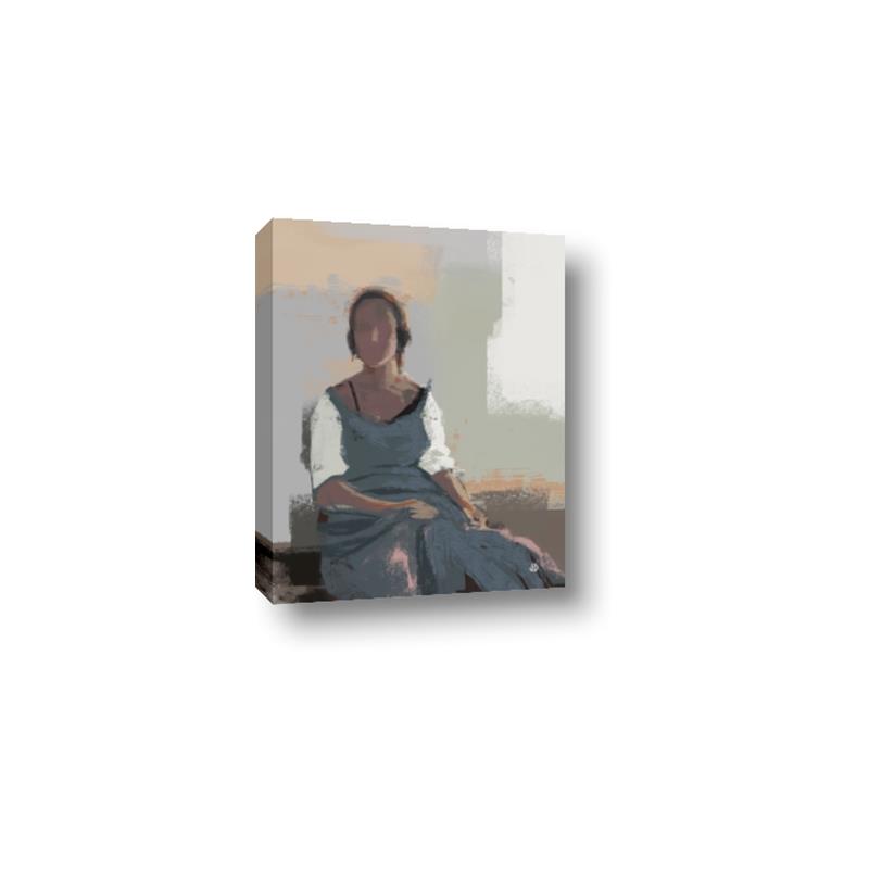 Picture of Sitting Solo _GroupedProduct_Rectangle_Portrait_Canvas_