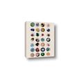 Picture of Water Colour Spots _GroupedProduct_Rectangle_Portrait_Canvas_