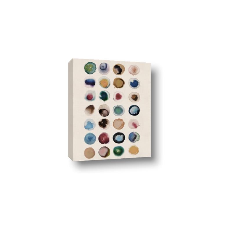 Picture of Water Colour Spots _GroupedProduct_Rectangle_Portrait_Canvas_