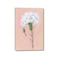 Picture of Single White Flower _GroupedProduct_Rectangle_Portrait_Canvas_