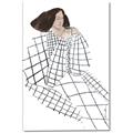 Picture of Lady Checks I _GroupedProduct_Rectangle_Portrait_Canvas_