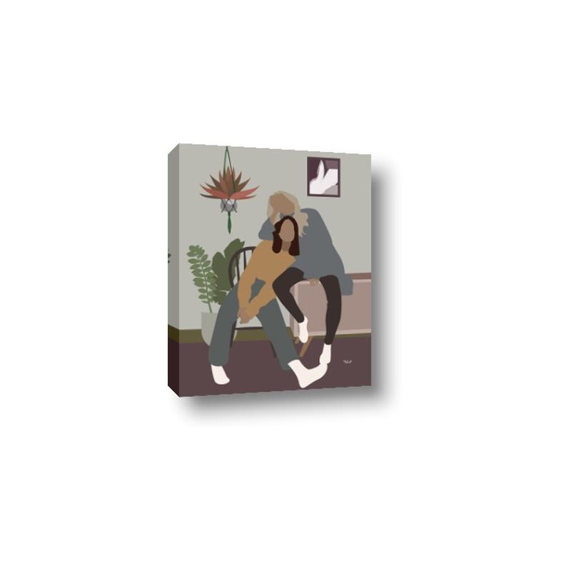 Picture of Pride love IV _GroupedProduct_Rectangle_Portrait_Canvas_