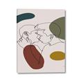 Picture of Line drawn Kiss I _GroupedProduct_Rectangle_Portrait_Canvas_