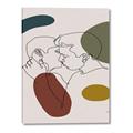 Picture of Line drawn Kiss I _GroupedProduct_Rectangle_Portrait_Canvas_