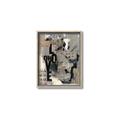 Picture of Newsprint Love _GroupedProduct_Rectangle_Portrait_Canvas_Framed_