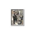 Picture of Newsprint Love _GroupedProduct_Rectangle_Portrait_Canvas_Framed_