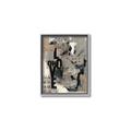 Picture of Newsprint Love _GroupedProduct_Rectangle_Portrait_Canvas_Framed_