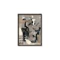 Picture of Newsprint Love _GroupedProduct_Rectangle_Portrait_Canvas_Framed_