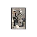 Picture of Newsprint Love _GroupedProduct_Rectangle_Portrait_Canvas_Framed_