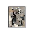 Picture of Newsprint Love _GroupedProduct_Rectangle_Portrait_Canvas_Framed_