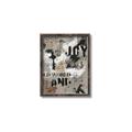 Picture of Newsprint Joy _GroupedProduct_Rectangle_Portrait_Canvas_Framed_
