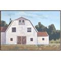 Picture of Red roof barn _GroupedProduct_Rectangle_Landscape_Canvas_Framed_