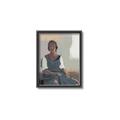 Picture of Sitting Solo _GroupedProduct_Rectangle_Portrait_Canvas_Framed_