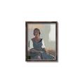 Picture of Sitting Solo _GroupedProduct_Rectangle_Portrait_Canvas_Framed_