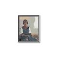Picture of Sitting Solo _GroupedProduct_Rectangle_Portrait_Canvas_Framed_