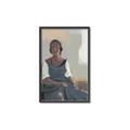 Picture of Sitting Solo _GroupedProduct_Rectangle_Portrait_Canvas_Framed_