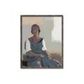 Picture of Sitting Solo _GroupedProduct_Rectangle_Portrait_Canvas_Framed_