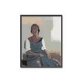 Picture of Sitting Solo _GroupedProduct_Rectangle_Portrait_Canvas_Framed_