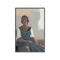 Picture of Sitting Solo _GroupedProduct_Rectangle_Portrait_Canvas_Framed_