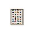 Picture of Water Colour Spots _GroupedProduct_Rectangle_Portrait_Canvas_Framed_