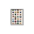 Picture of Water Colour Spots _GroupedProduct_Rectangle_Portrait_Canvas_Framed_